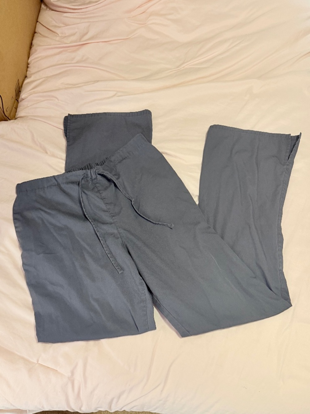 Cherokee workwear gray scrub pants with pockets